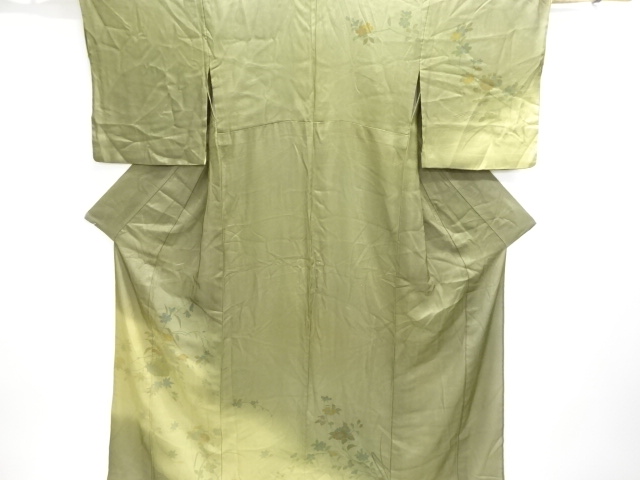 JAPANESE KIMONO / DOUBLE KIMONO FOR SUMMER HANAKAGO PATTERN HOMONGI